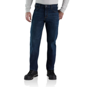 Carhartt FR Rugged Flex Straight Fit 5 Pocket Jean in Indigo